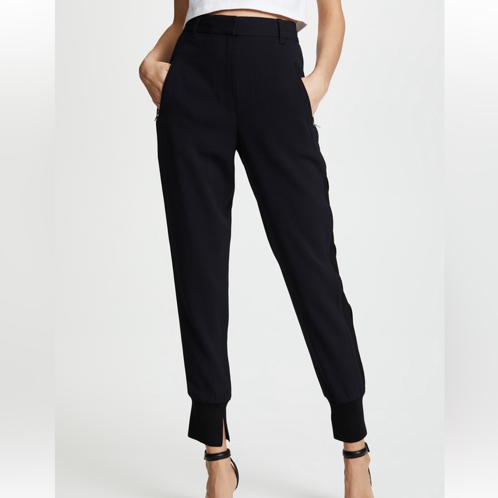 Phillip Lim Pinstripe Jogger Pants - Picture 3 of 13